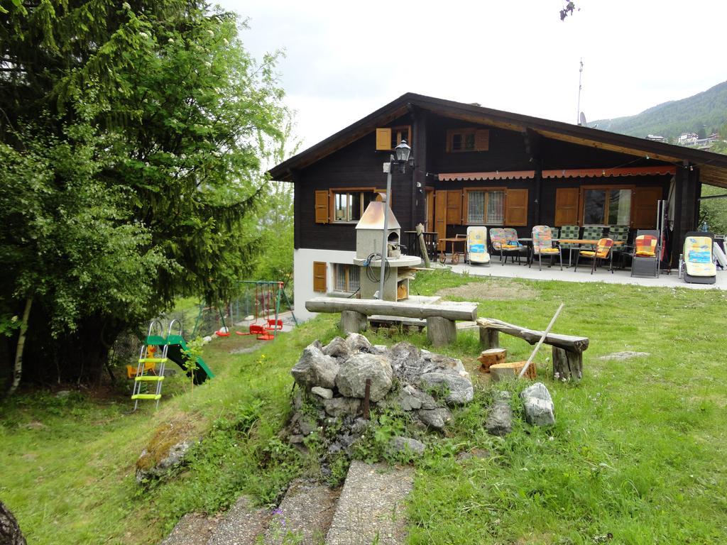 Chalet Sven & Marc Graechen, Niedergraechen Vallis Sankt Niklaus Εξωτερικό φωτογραφία