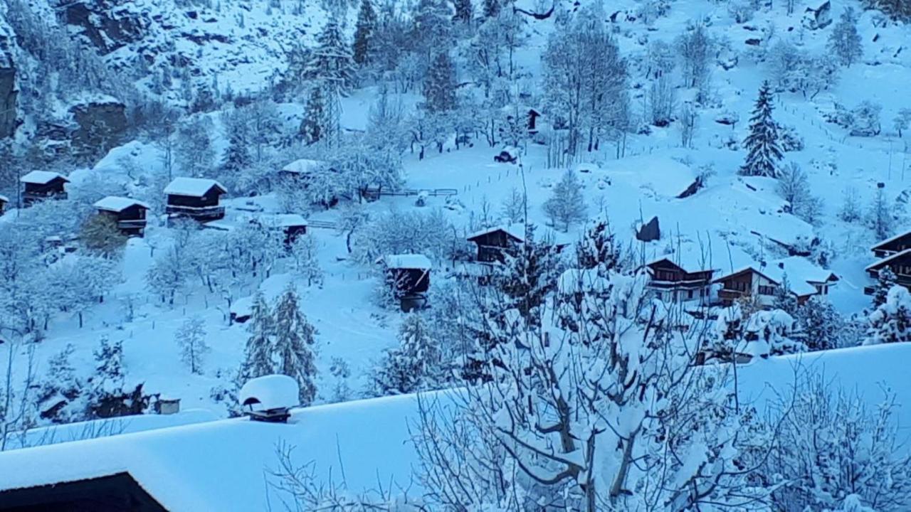Chalet Sven & Marc Graechen, Niedergraechen Vallis Sankt Niklaus Εξωτερικό φωτογραφία